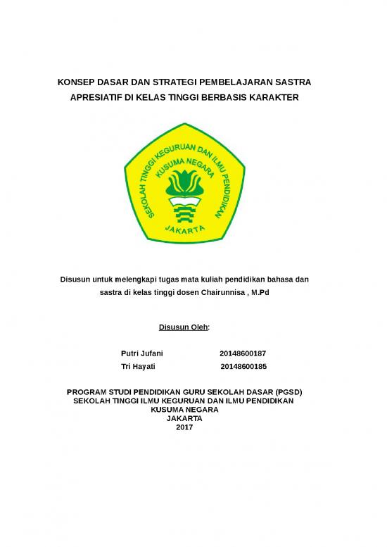 picture_Pengertian Pendidikan Karakter 16081 | Apresiasi Sastra