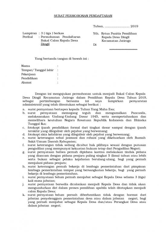 picture_Pilkades - Pemilihan Kepala Desa Id 16812 | Berkas Pendaftaran Pilkades