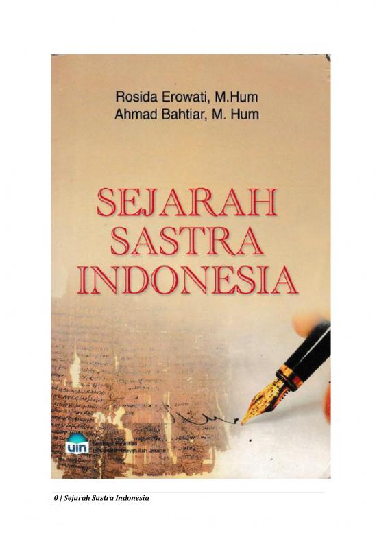 picture_Sastra Pdf 16285 | Buku Sejarah Sastra Indonesia (fitk)