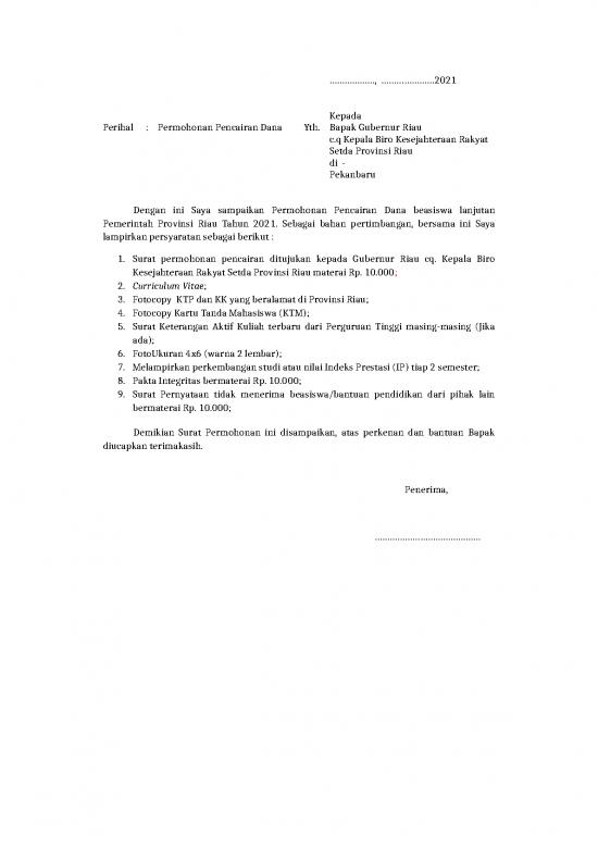 picture_Contoh Surat Permohonan Pencairan Dana | File - Surat Permohonan Id 16455