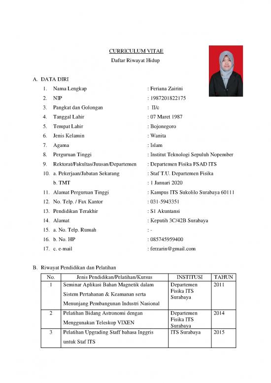 picture1_Cv Feriana | File - Daftar Riwayat Hidup Id 15939