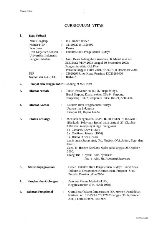 picture Cv Lamaran Kerja Doc 16321 | Cvlengkap2009ish