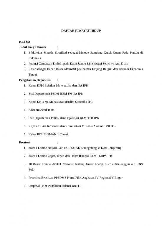 picture1_Daftar Riwayat Hidup Penulis | File - Daftar Riwayat Hidup Id 15856