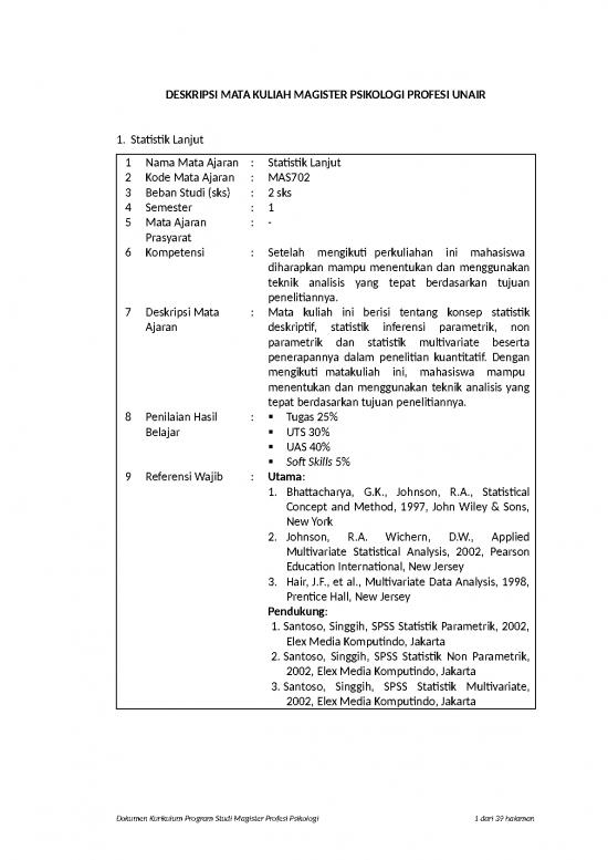 picture1_Contoh Statistik Parametrik Dan Non Parametrik 18066 | Deskripsi Mata Kuliah Magister Psikologi Profesi Unair Psyche