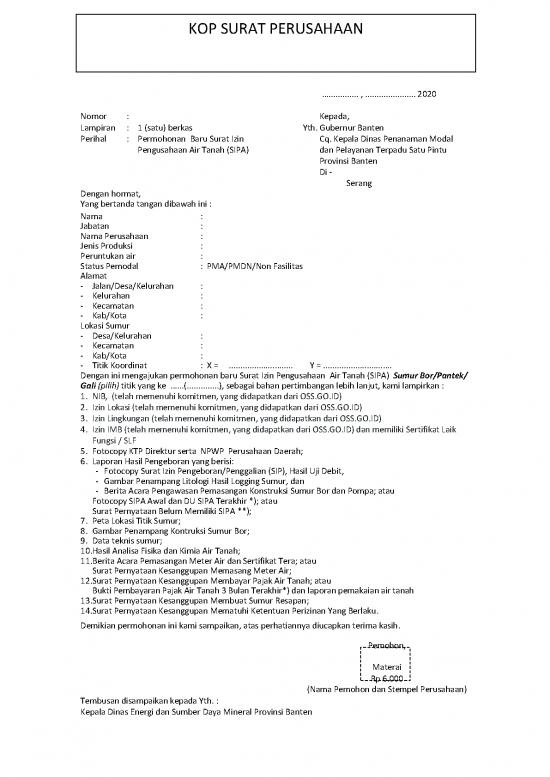 picture_Tanah Pdf 16684 | Form Surat Permohonan Izin Sipa Baru ( Untuk Sipa Baru, Sumur Sudah Ada Dan Untuk Sipa Masa Berlaku Habis)