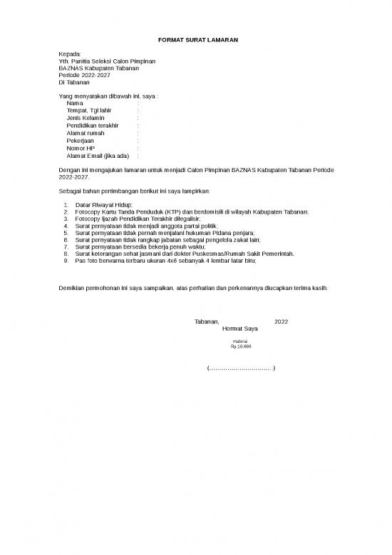 picture_Surat Lamaran Kerja Doc 17460 | Format Lamaran