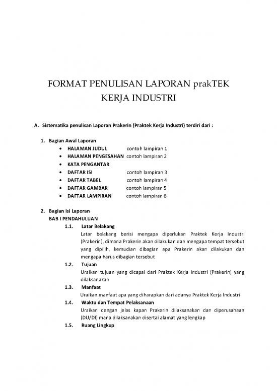 picture Laporan Pdf 18212 | Format Penulisan Laporan Laporan Psg