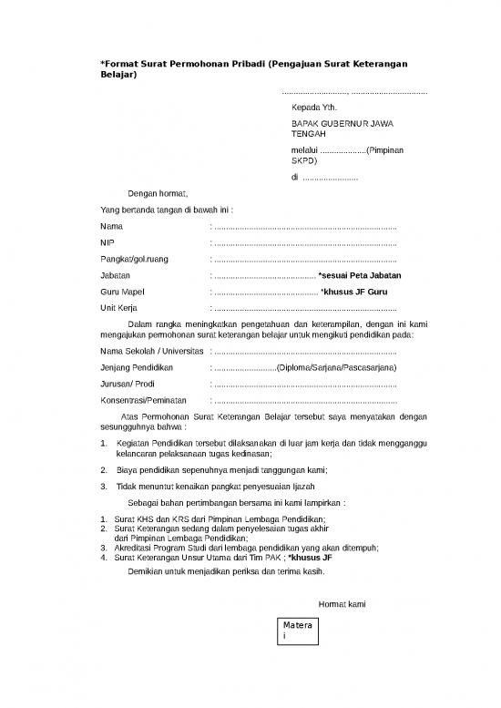 picture1_Format Surat Permohonan Pribadi Sb(1) | File - Surat Permohonan Id 16456