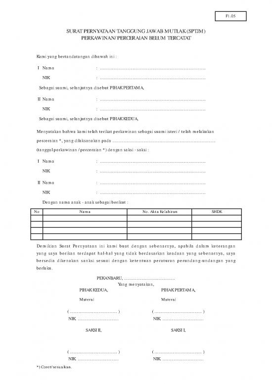 picture_Formulir F1 05 Sptjm | File - Surat Pernyataan Id 17775