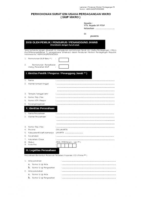 picture_Surat Izin Id 16633 | Formulir Siup Mikro