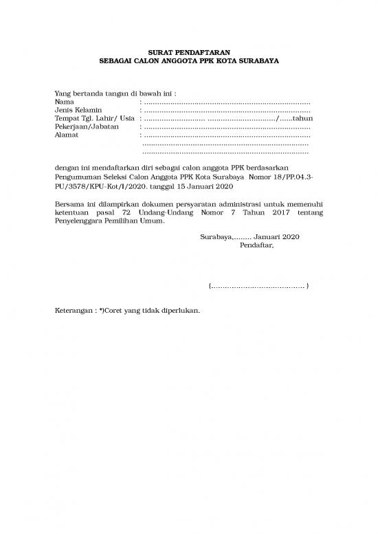 picture1_Formulir Surat Pendaftaranpernyataan Daftar Riwayat Hidup | File - Daftar Riwayat Hidup