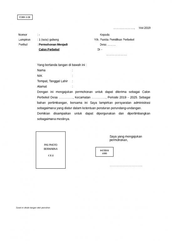 picture_Kelengkapan Calon Perbekel Tambahan