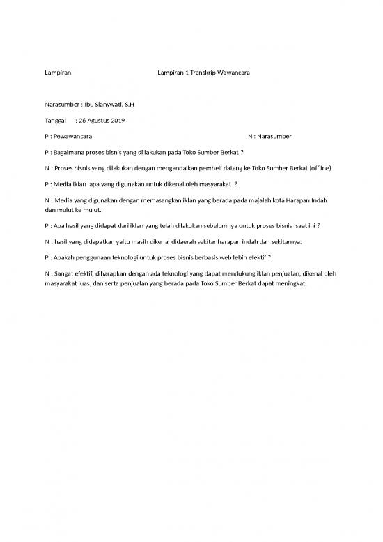 picture1_Lampiran     La Wps Office | Laporan - Transkrip Wawancara Id 16350