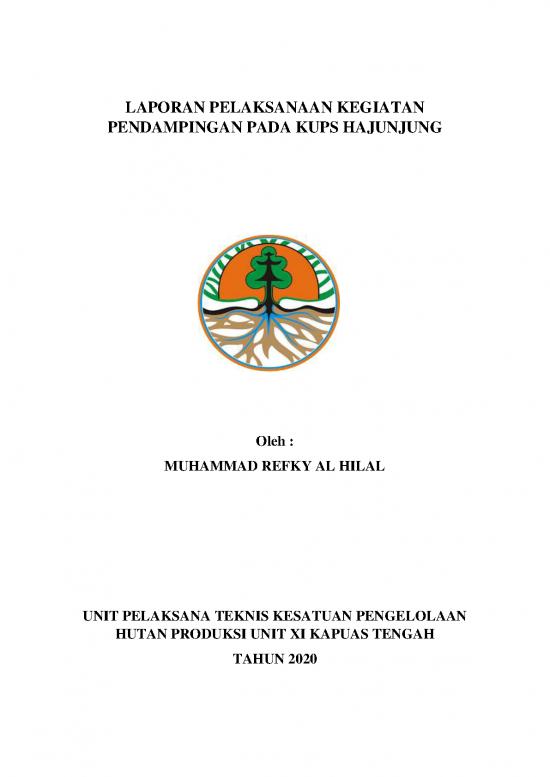 picture_Laporan Kegiatan Pendampingan Food Estate | File - Laporan Kegiatan Id 17279