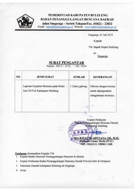 picture1_Laporan Kejadian Bencana Di Kabupaten Buleleng Bulan Juni 2019 83 | File - Surat Pengantar Id 17097