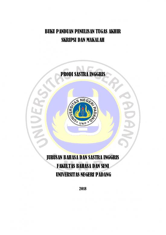 picture Panduan Penyusunan Tugas Akhir | File - Makalah Sastra Id 16099