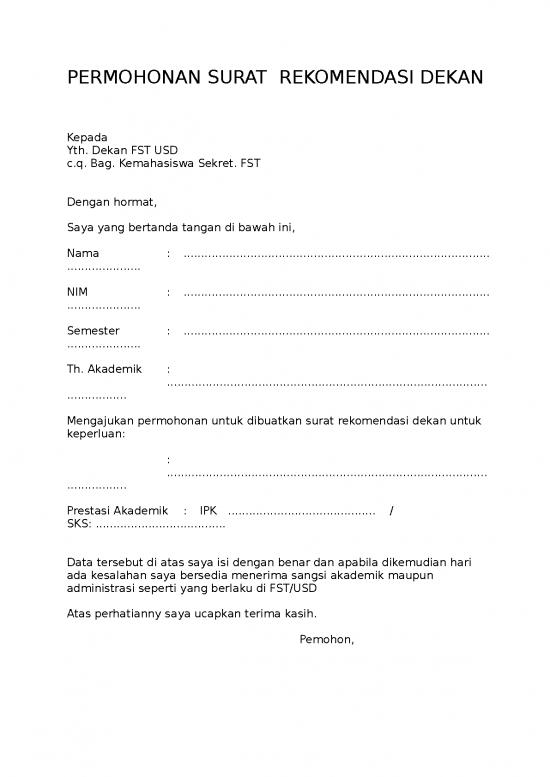 picture_Permohonan Surat  Rekomendasi Dekan