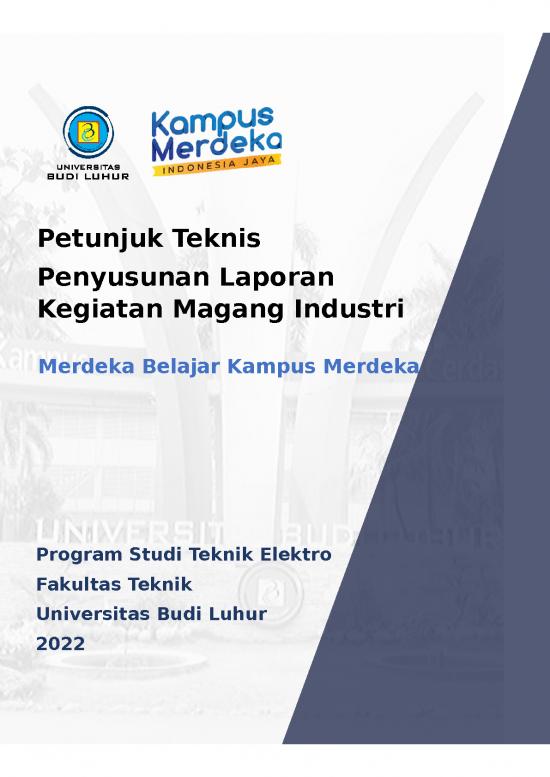 picture Petunjuk Teknis Penyusunan Laporan Kegiatan Magang Industri | File - Laporan Kegiatan Id 17366