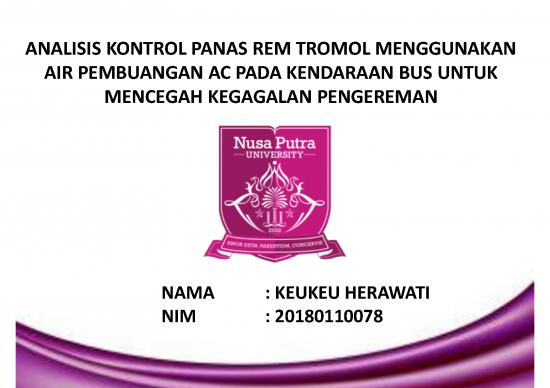 picture Ppt Skripsi Keukeu | Teknik Mesin - Rem Tromol Id 18276