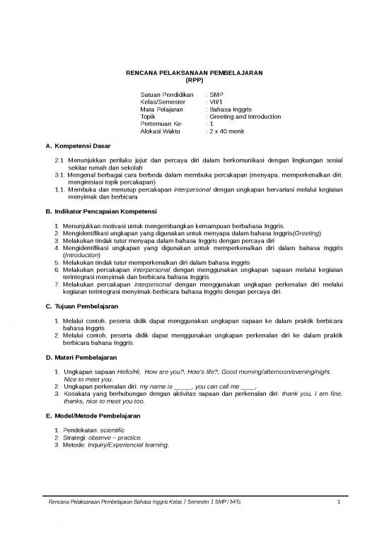 picture_Motivasi 17205 | Rpp Bahasa Inggris Smp Kurikulum 2013 Kelas 7 1