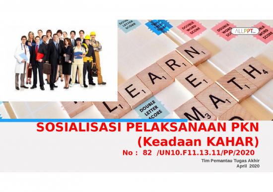 picture Contoh Laporan Kkn 18110 | Sosialisasi Praktik Kerja Nyata Pkn Kahar April 20201