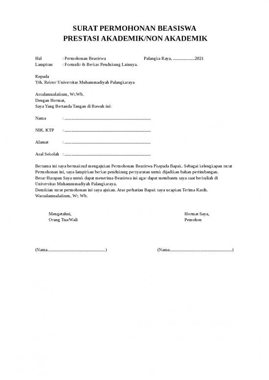 picture_Surat Permohonan Beasiswa Dhuafa | File - Surat Permohonan Id 16643