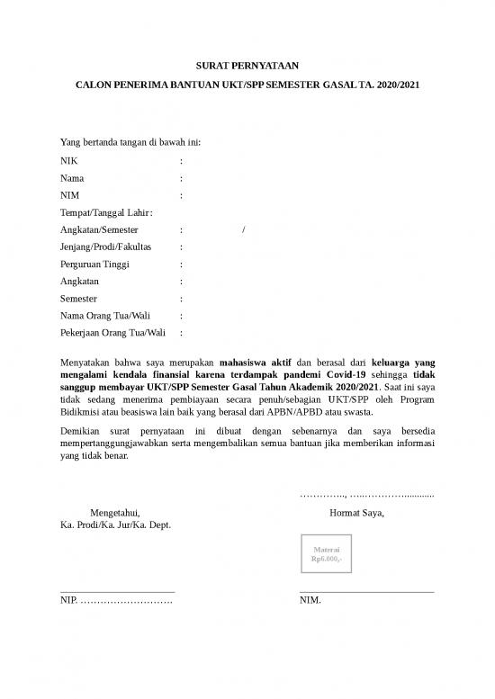 picture1_Surat Pernyataan Bantuan Ukt | File - Surat Pernyataan Id 17771