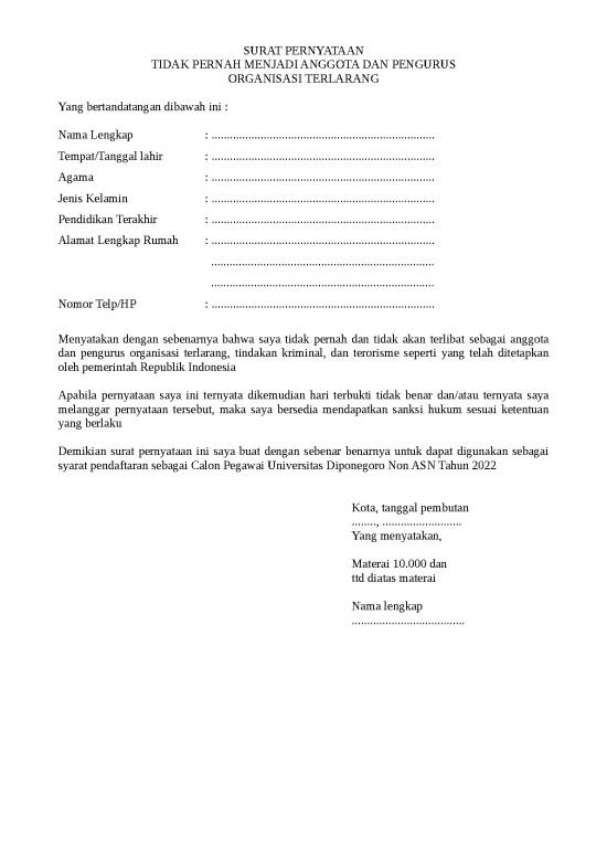 picture1_Surat Pernyataan Bebas Parpol | File - Surat Pernyataan Id 17755