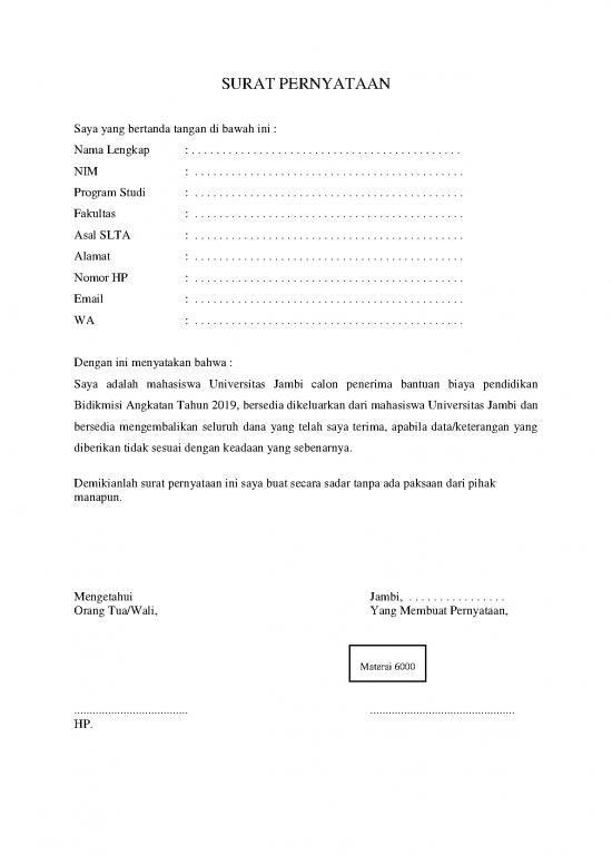 picture1_Surat Pernyataan Tahun 2019 | File - Surat Pernyataan Id 17836