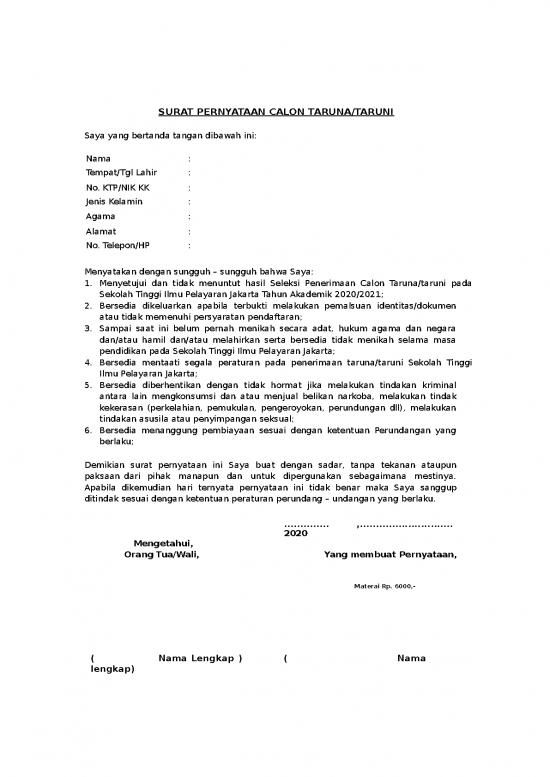 picture1_Surat Pernyataan Taruna Taruni | File - Surat Pernyataan Id 17783