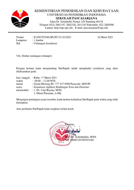 picture_Surat Undangan Sosialisasi Aplikasi Bimbingan Tesis Dan Disertasi | File - Undangan Sosialisasi Id 16035