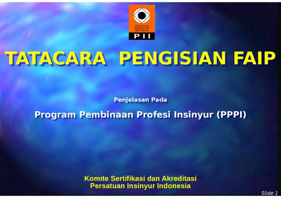 picture_Pendidikan Ppt 18104 | Tatacara Pengisian Faip