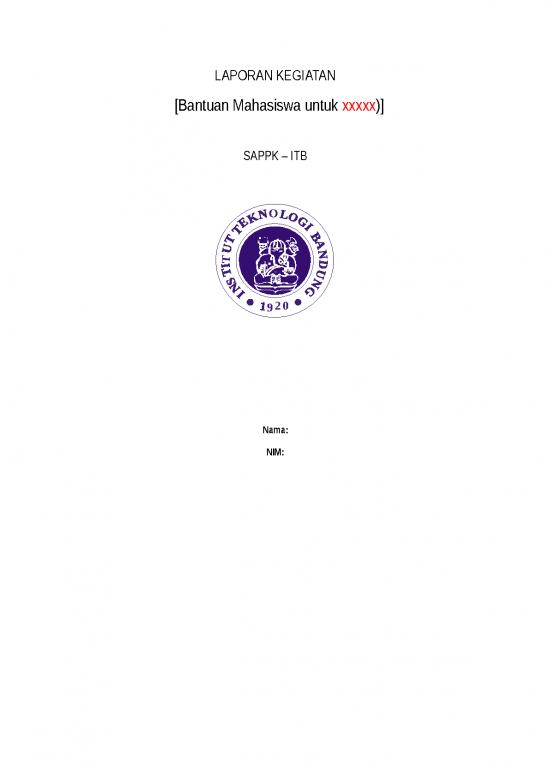 picture Template Laporan Kegiatan 2017 Rev1 | File - Laporan Kegiatan Id 17277