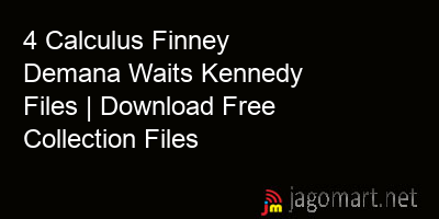 picture 4 Calculus Finney Demana Waits Kennedy Files | Download Free Collection Files