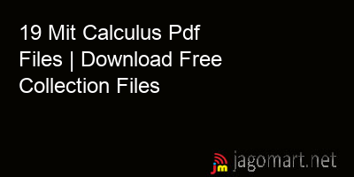 picture 19 Mit Calculus Pdf Files | Download Free Collection Files