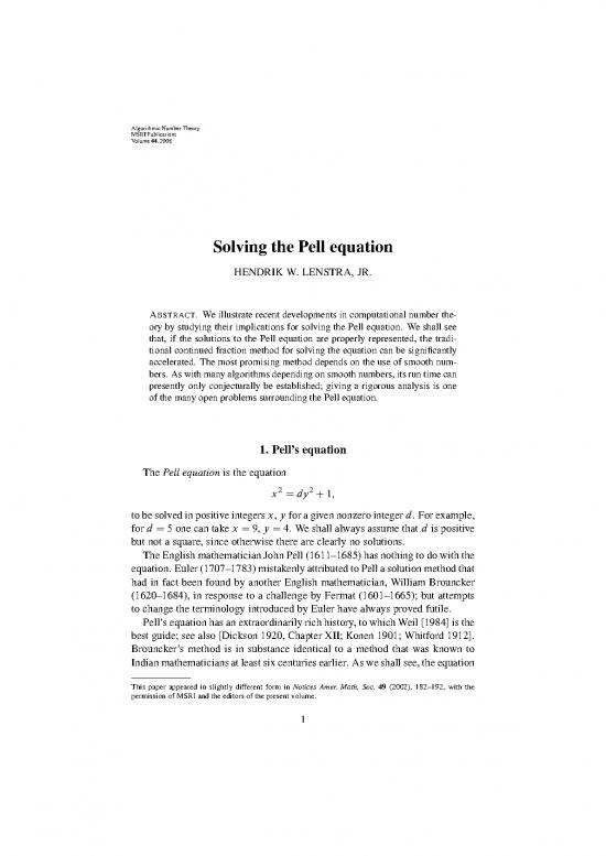 picture_Solved Problems Pdf 176869 | 01lenstra