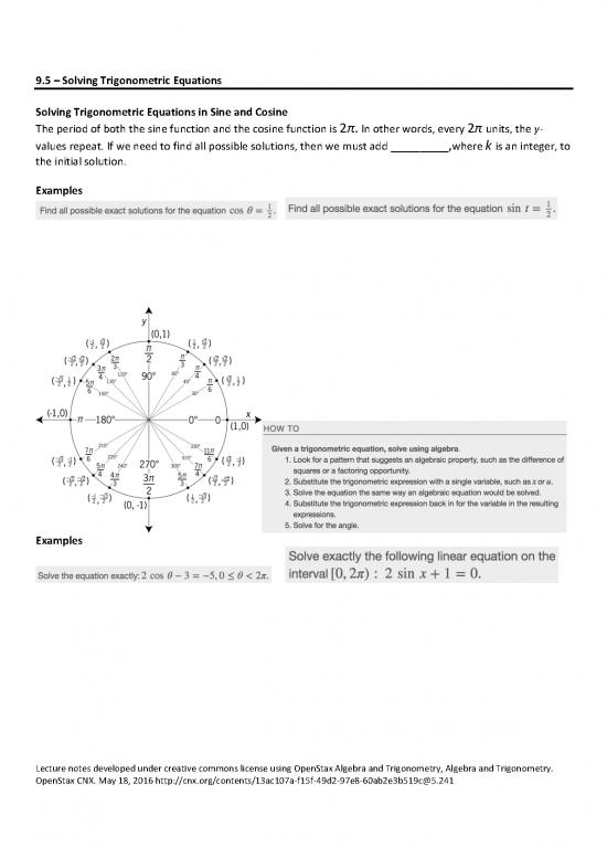 picture Solving Equations Pdf 175761 | 5   Solving Trigonometric Identities
