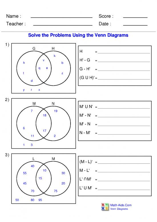 picture_8 Maths Sets And Venn Diagrams Worksheets Combined