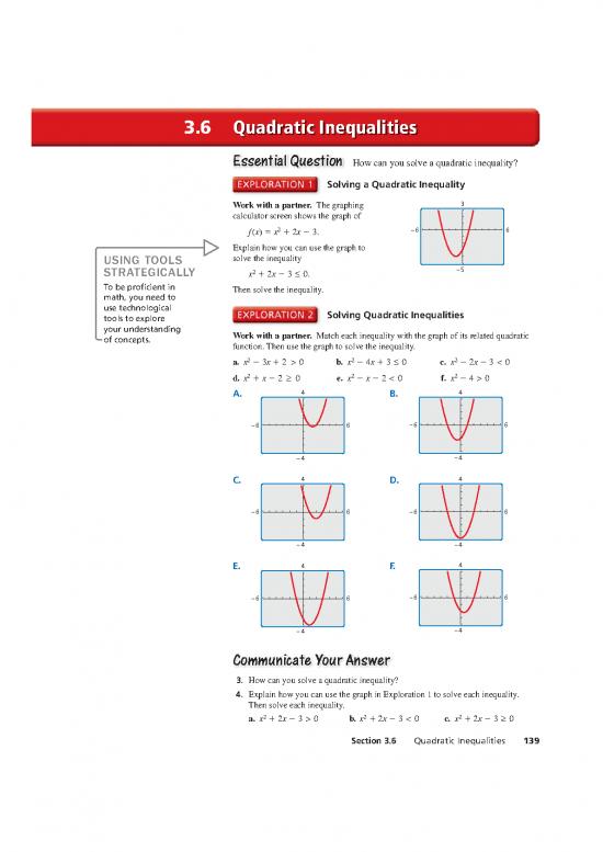 picture Quadratic Inequalities Pdf 176053 | Alg2 Pe 03 06