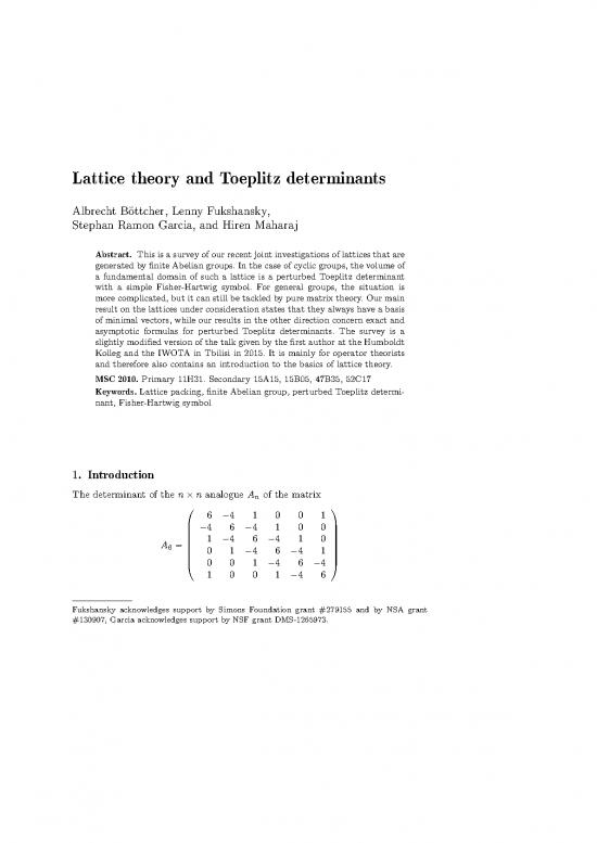 picture_Matrix Pdf 174622 | Lattices Toeplitz