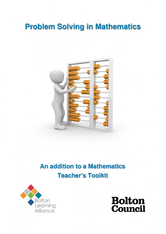 picture Problem Solving Strategies Pdf 174970 | Problem Solving In Mathematics