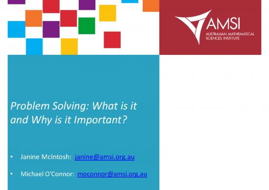 picture Problem Solving In Mathematics Pdf 174984 | Problem Solving What Is It