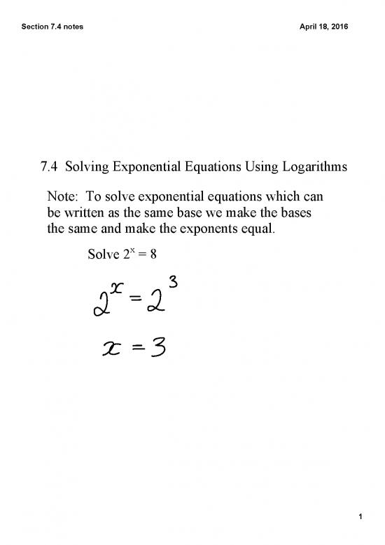 picture Solving Equations Pdf 176850 | Section 7 4 Notes Complete