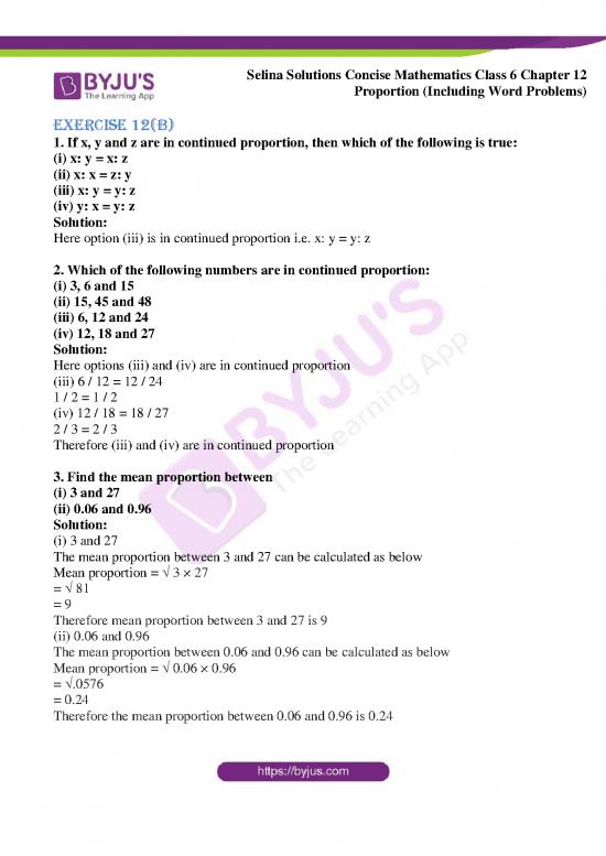 picture_Selina Solution Nov2020 Concise Maths Class 6 Chapter 12 Ex B