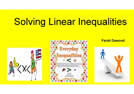 picture_Solving Inequalities Pdf 176536 | Solving Linear Inequalities