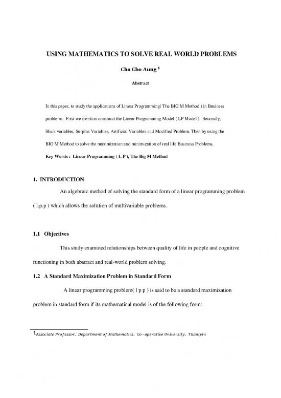 picture Problem Solving In Mathematics Pdf 175679 | Using Mathematics To Solve Real World Problems