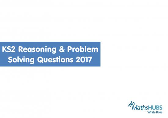 picture_White Rose 2017 Ks2 Reasoning Problem Of The Day