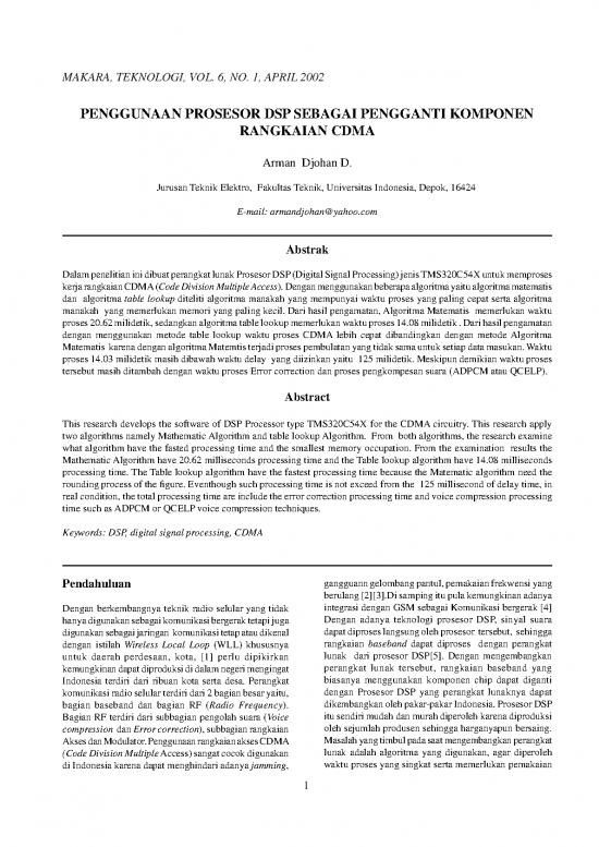 picture_Processing Pdf 179515 | 146759 Id Penggunaan Prosesor Dsp Sebagai Penggant