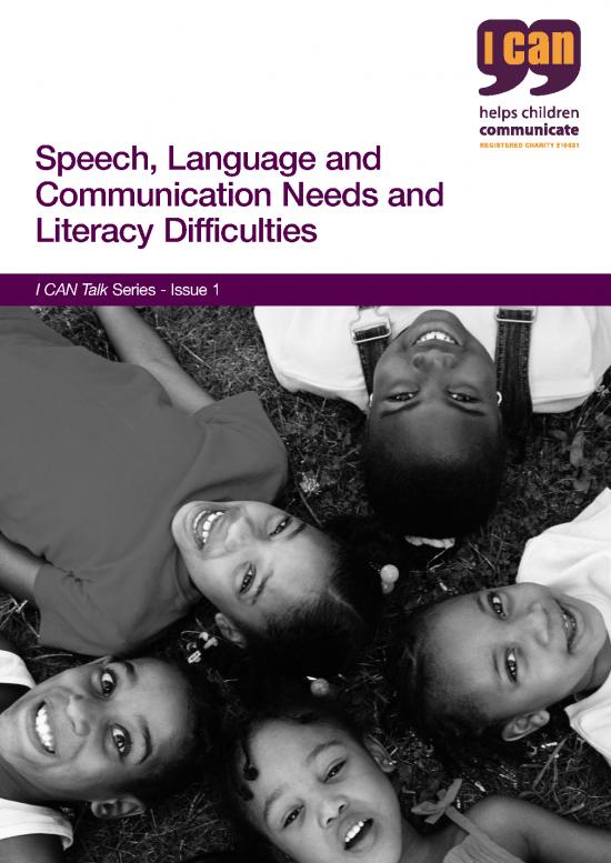 picture_Academic Pdf 179290 | 1 Communication Disability And Literacy Difficulties