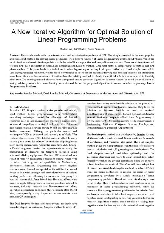 picture_Solving Inequalities Pdf 178750 | A New Iterative Algorithm For Optimal Solution Of Linear Programming Problems